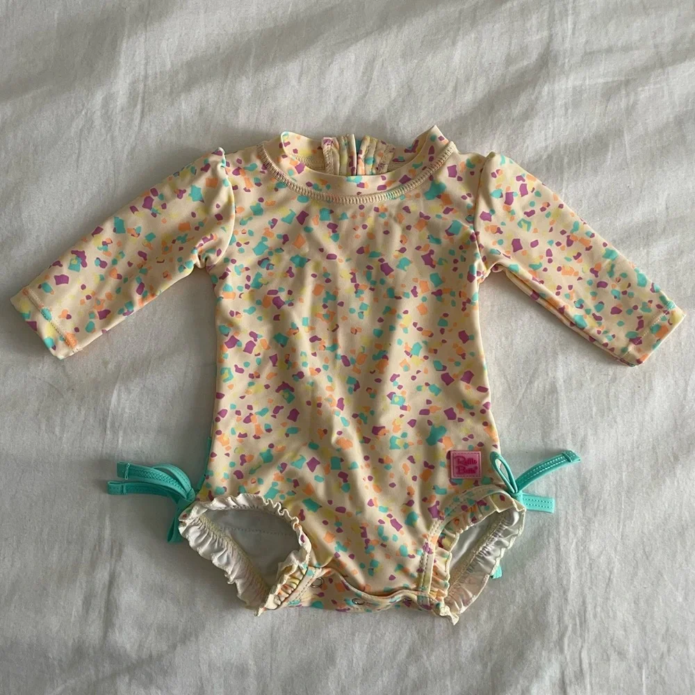 Baby Girl Bundle - Swaddle, Pjs, RashGuard & Romper